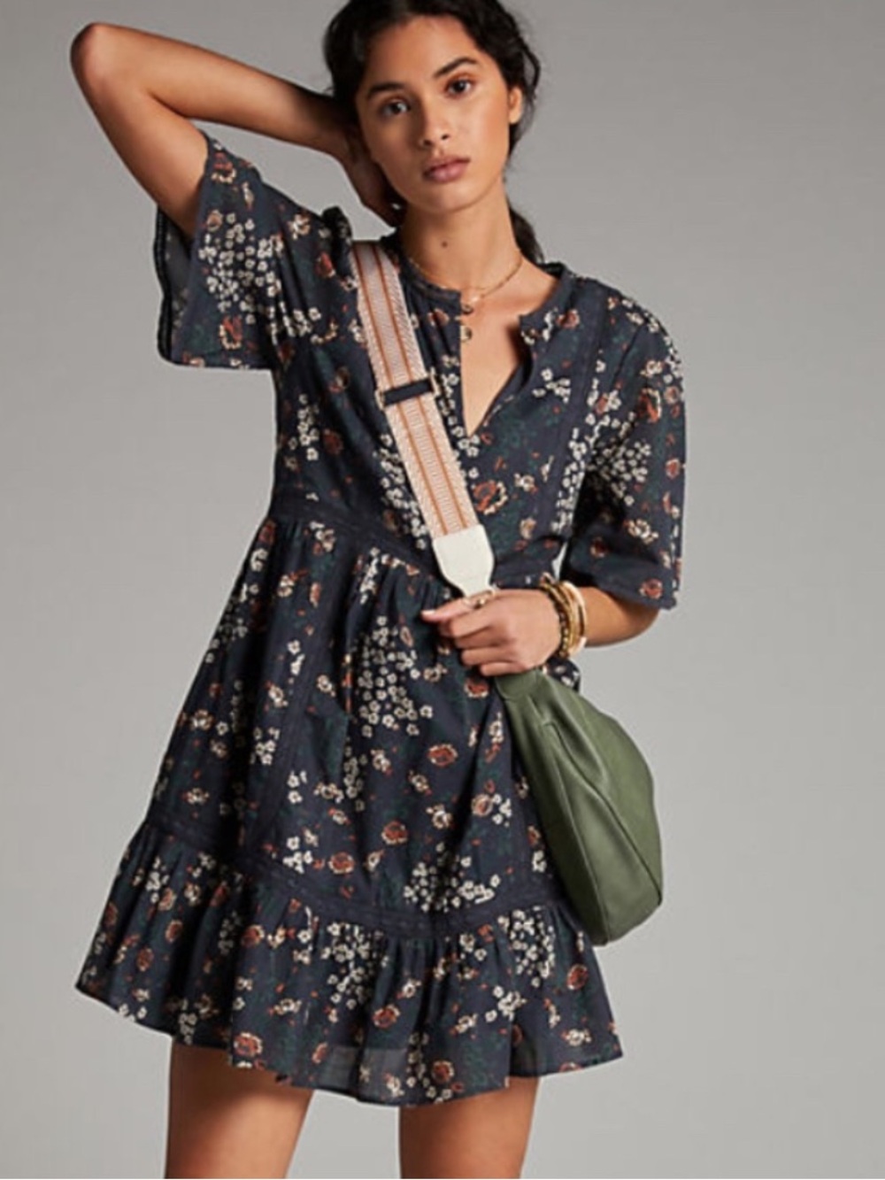 Anthropologie Floral Dress